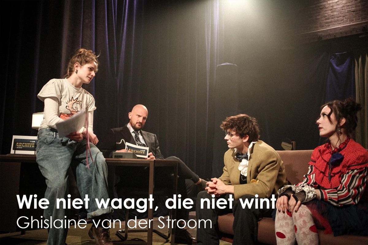 Wie niet waagt, die niet wint - Ghislaine van der Stroom