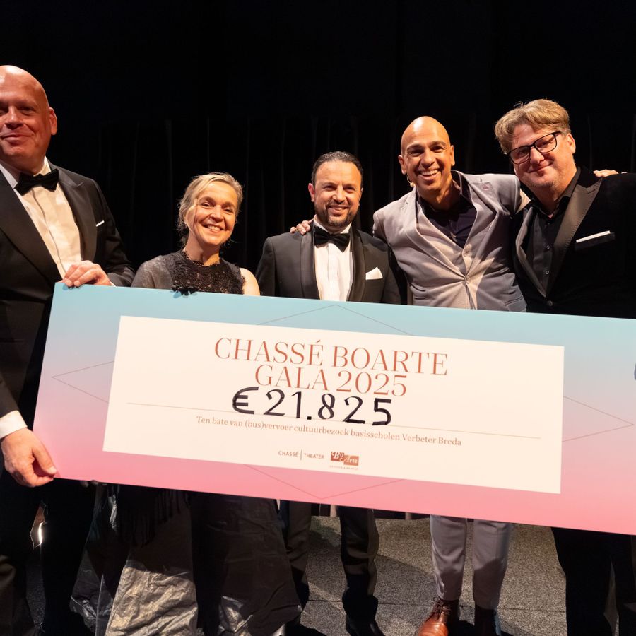 Cheque BoArte gala 7 november 2025