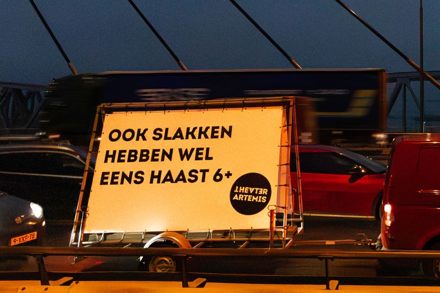 Ook slakken hebben wel eens haast - Chassé Theater