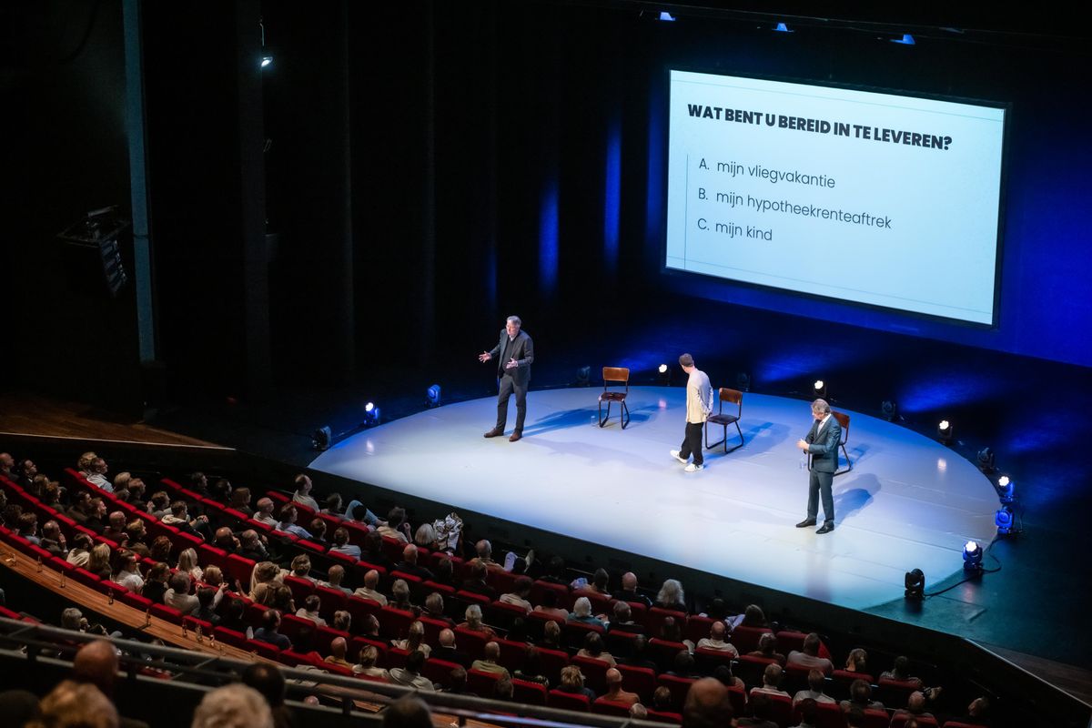 Boekestijn & De Wijk Live op het podium
