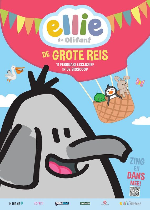 Ellie de Olifant – De grote reis (2+)