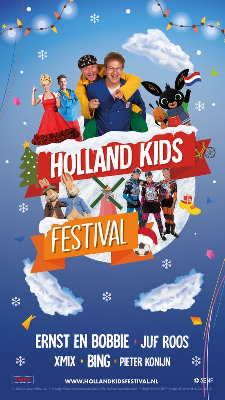 Het Hollands Kids Festival (2-10jr)