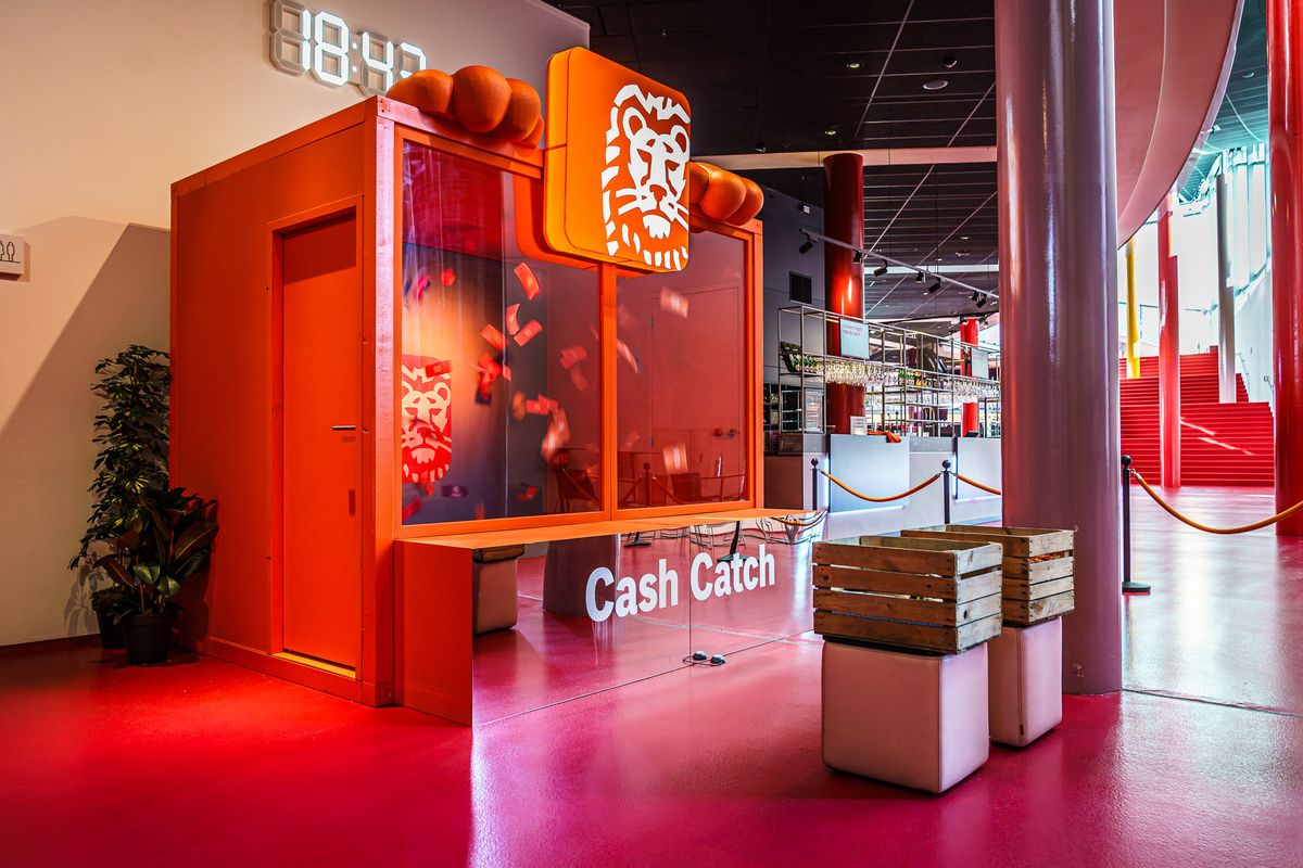 ING netwerkevenement in theaterstraat Chassé Theater