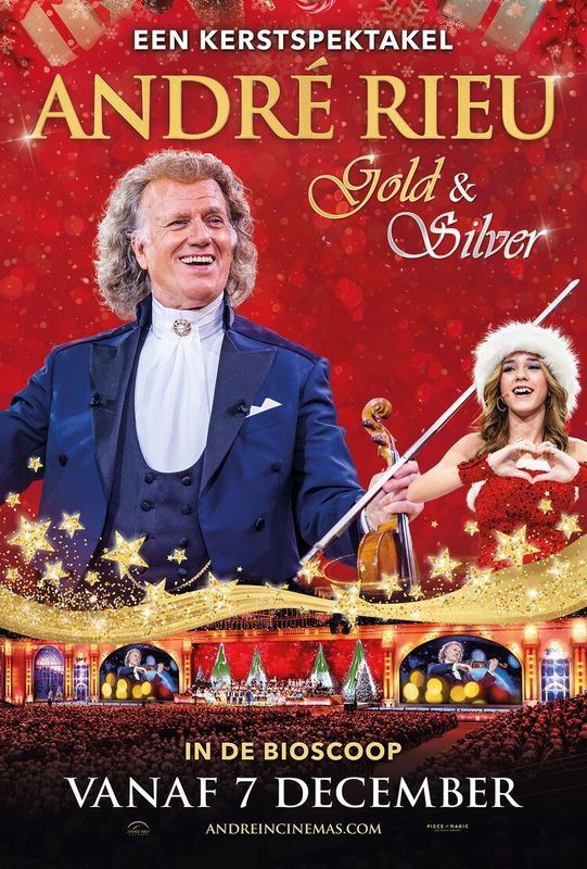 André Rieu's 2024 Christmas Concert: Gold and Silver | Chassé Cinema Breda