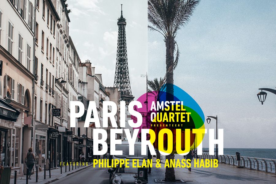 Amstel Quartet - Paris -  Beyrouth, liederen met grenzeloze passie - Chassé Theater Breda