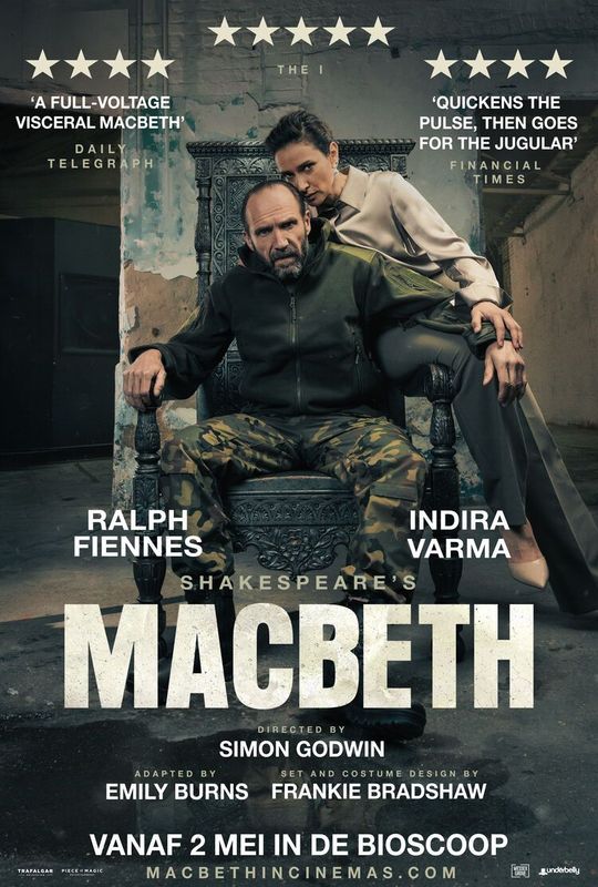 Macbeth: Ralph Fiennes & Indira Varma | Chassé Cinema Breda