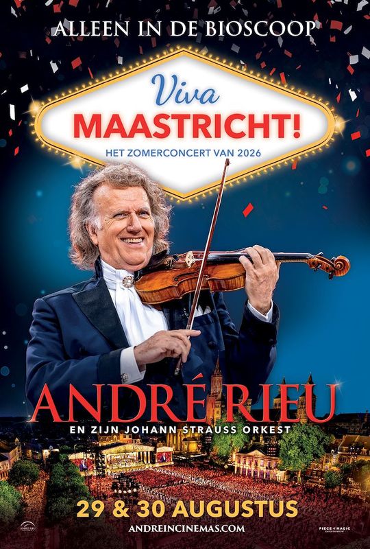 André Rieu's 2026 Summer Concert: Viva Maastricht! | Chassé Cinema Breda