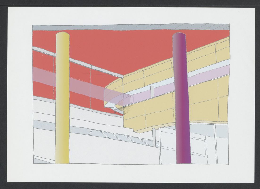 Tekening interieur