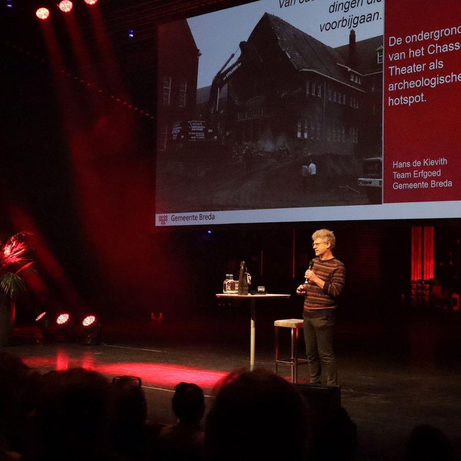 De ondergrond van het Chassé Theater als archeologische hotspot