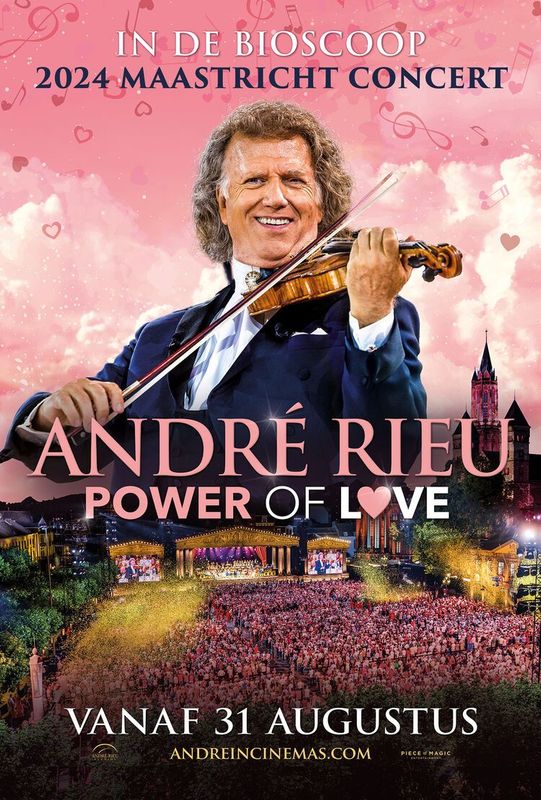 André Rieu's 2024 Maastricht Concert: Power of Love | Chassé Cinema Breda