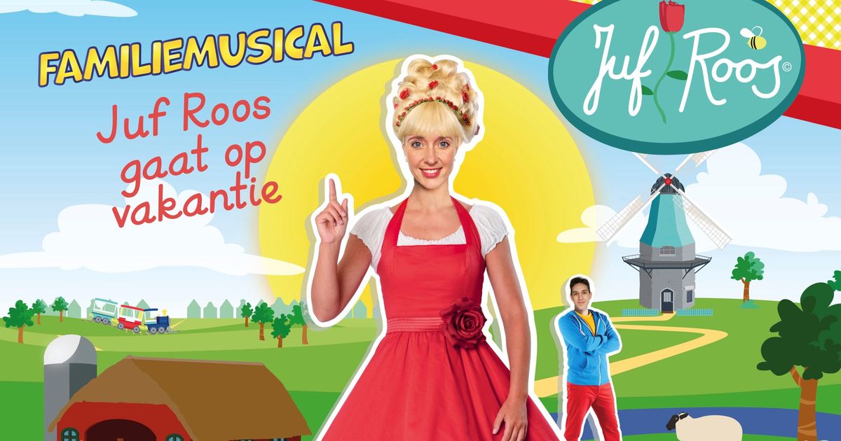 Juf Roos gaat op vakantie — Juf Roos