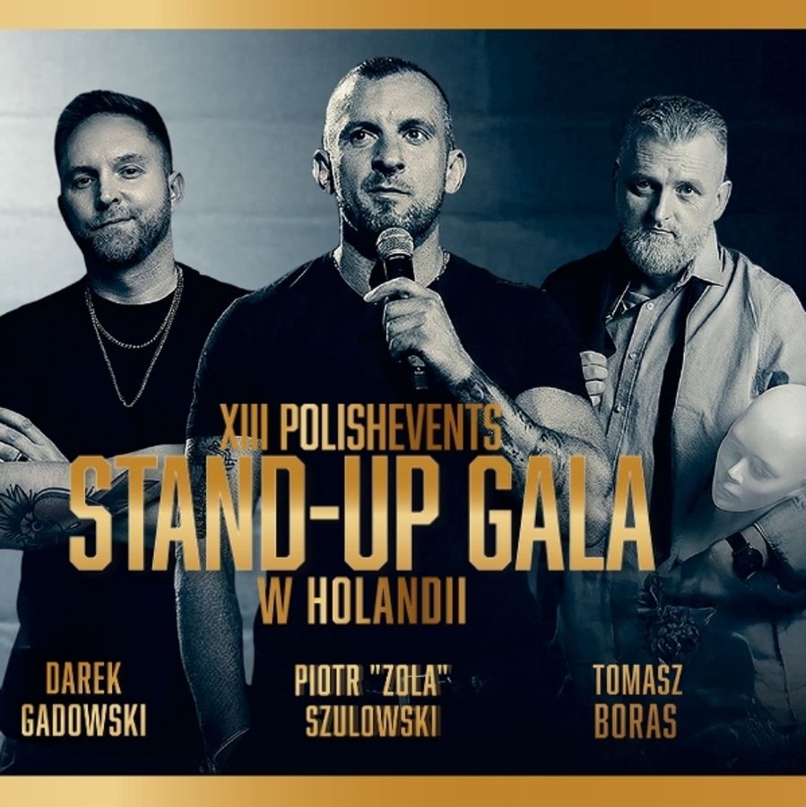 Xlll Gala PolishEvents Stand-Up w Holandii