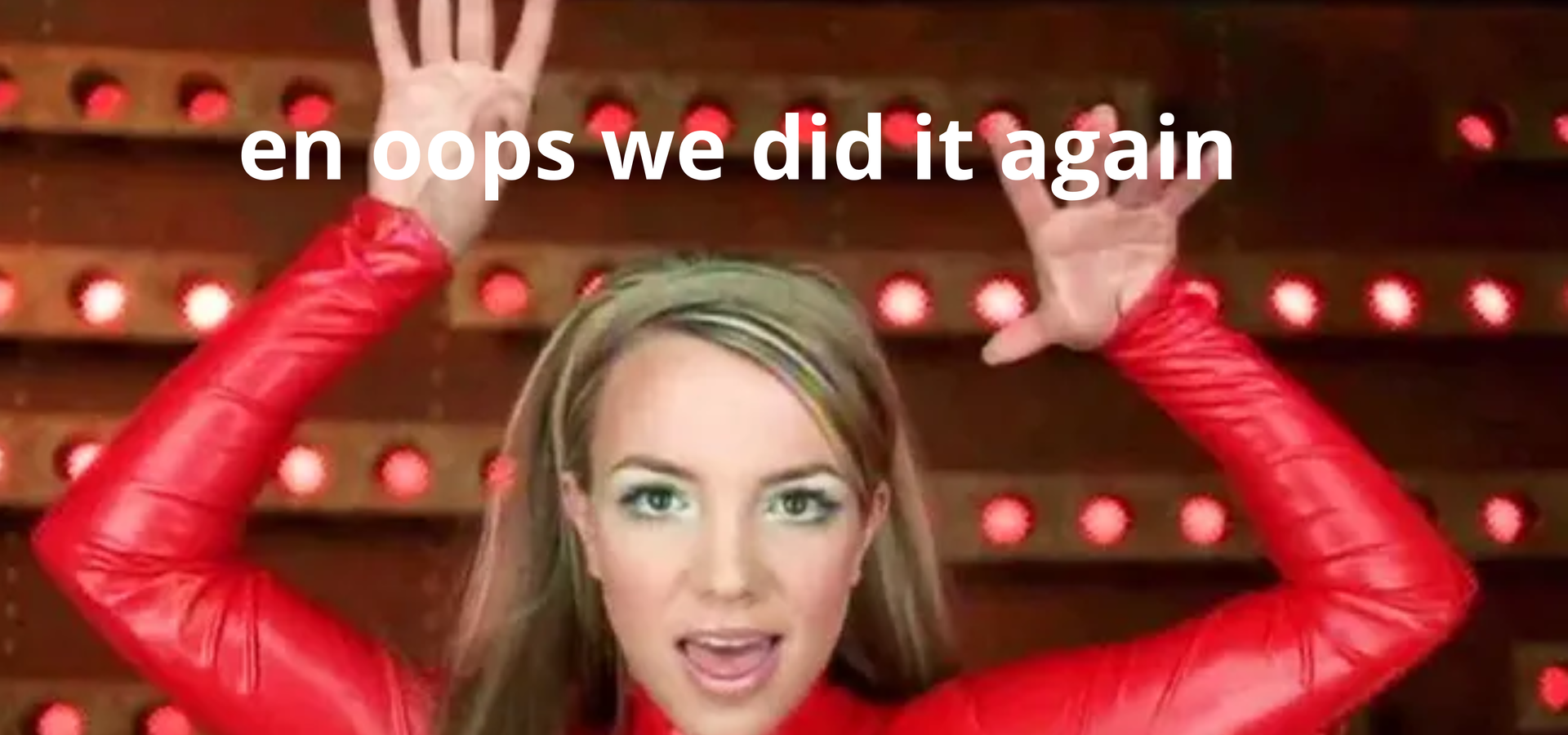 We gingen dwars door het dak!